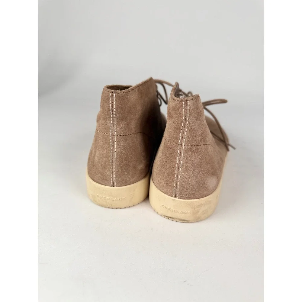 Everlane Desert Boot Tan Brown Suede Lace Up Chukka Mens 8.5 DSRT-BRN